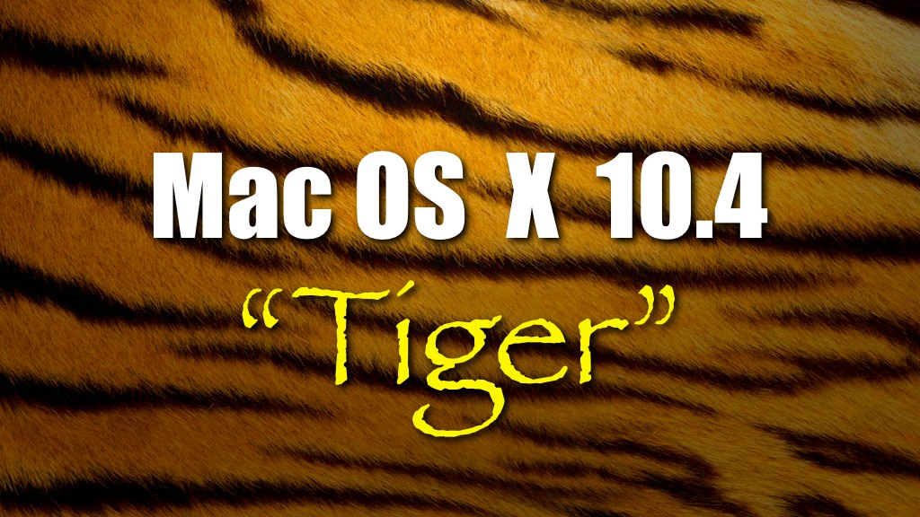 apple tiger software download
