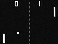 Screenshot of Pong