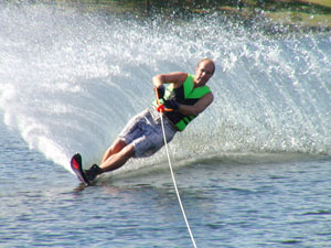 Photo of water skiing